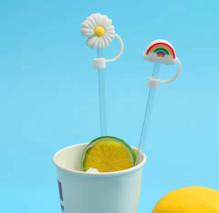 Set Of 3 Silicone Straw Topper, Dust Proof Tumbler Straw Cover, Reusable Straw Tips, Straw Cup Accessories Set Of 3 Silicone Straw Topper, Dust Proof Tumbler Straw Cover, Reusable Straw Tips, Straw Cup Accessories